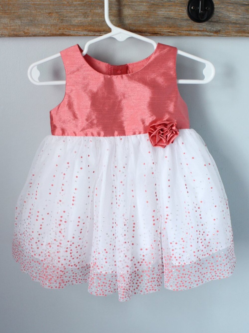 George Size 12M Coral Pink Tulle Dress